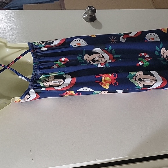 Mickey Mouse Joy to the World Women's Sleeveless short Dress - Picture 6 of 7